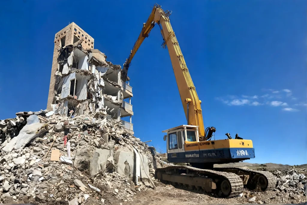 demolición de edificio