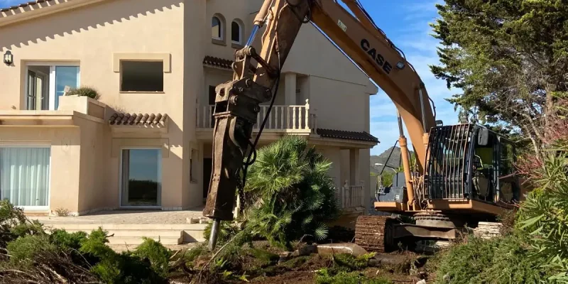 Proyecto de demolición chalet en La Manga club